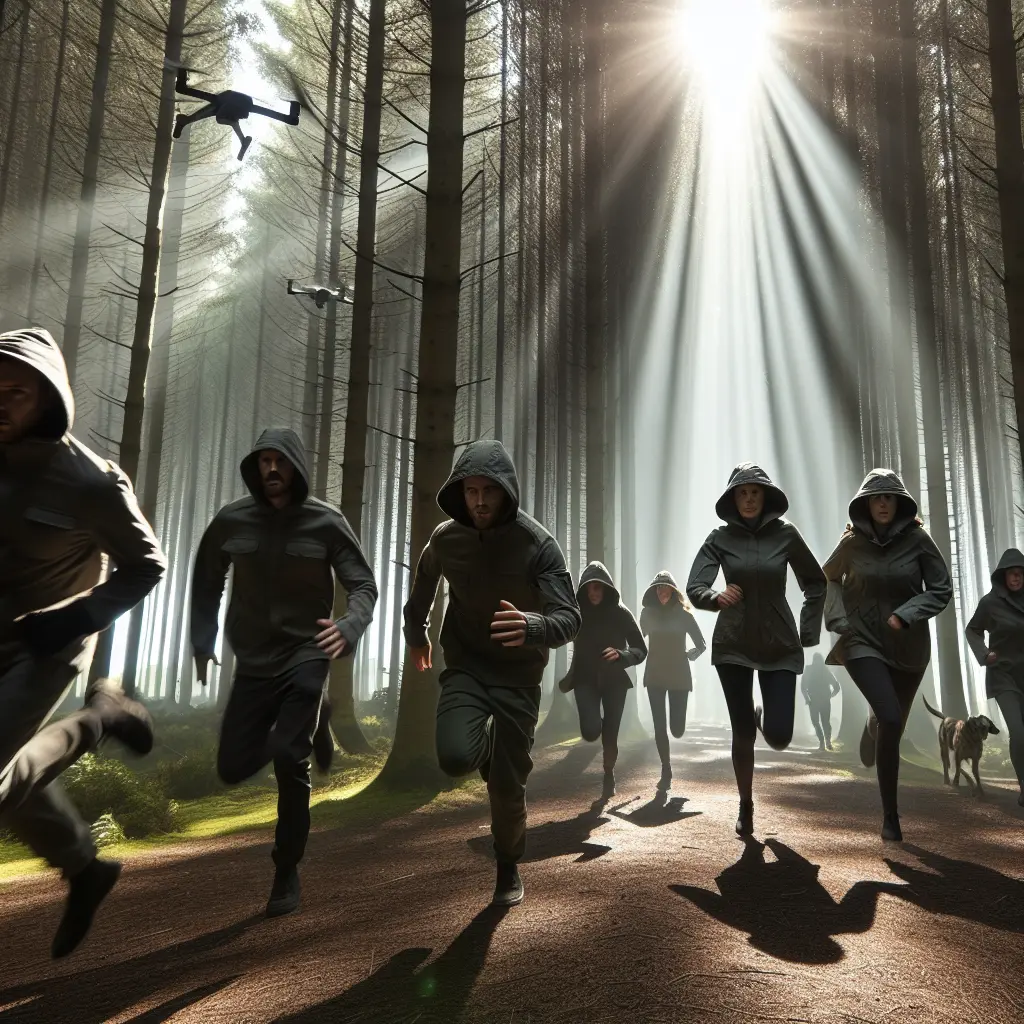 Medvirkende i Jaget Vildt - Kendte På Flugt