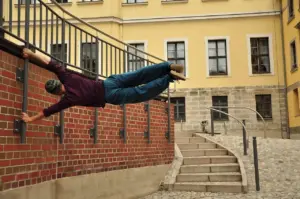 Hvad giver man til 6-8-årige, der elsker parkour?